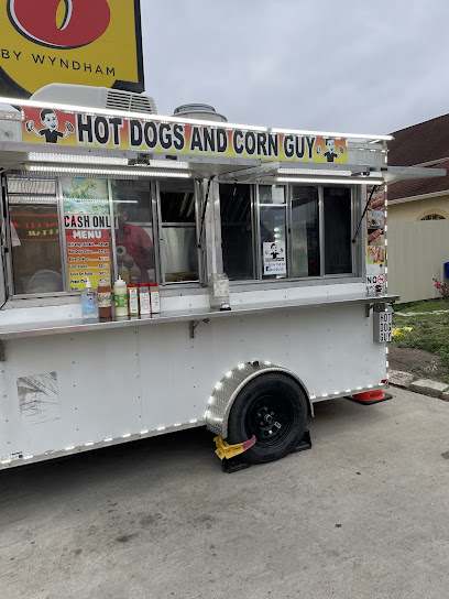 Hot dog and corn guy